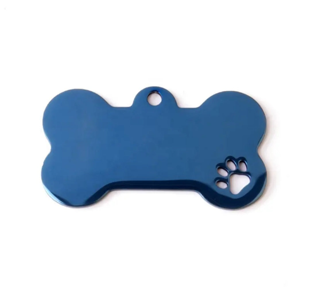 Bone Shaped Dog ID Tag