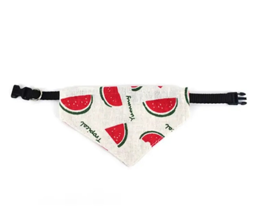 Bandanas with adjustable collar