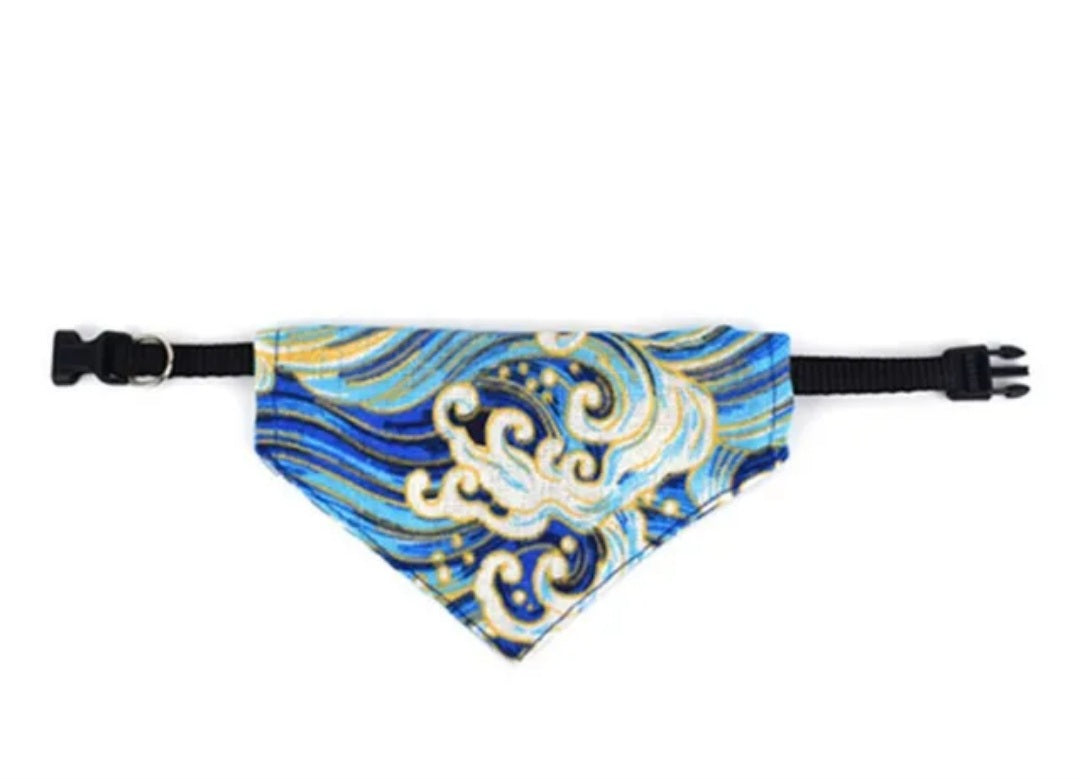 Bandanas with adjustable collar