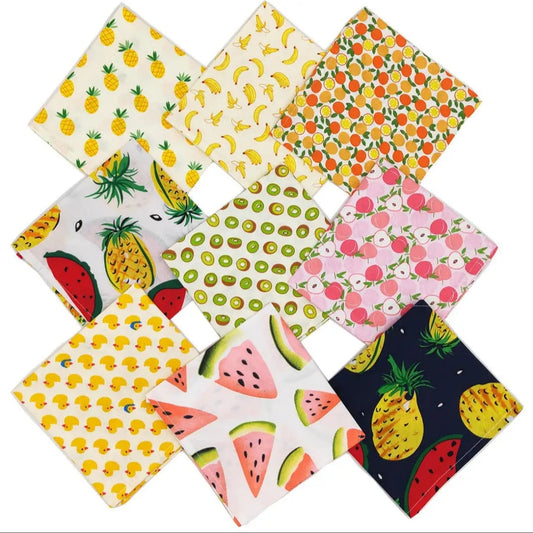 Tropical Fruit Bandanas
