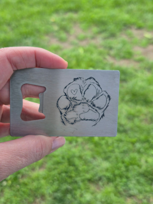 Credit Card Bottle Opener