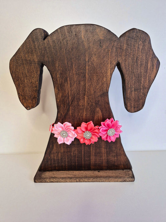 Flower Adjustable Collars