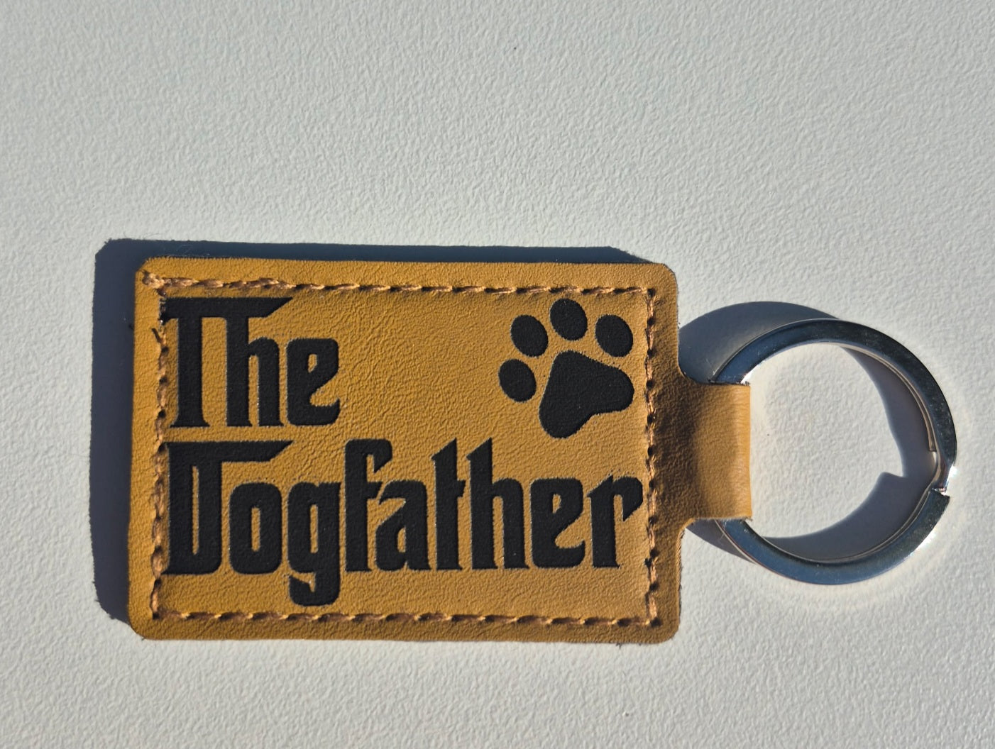 Leather Key Fob - Colored
