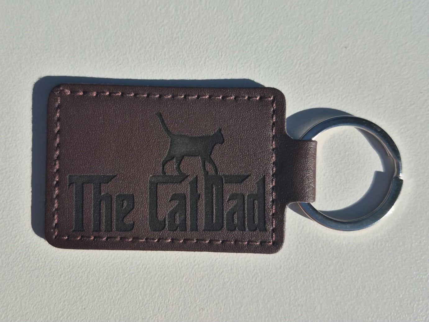 Leather Key Fob - Colored