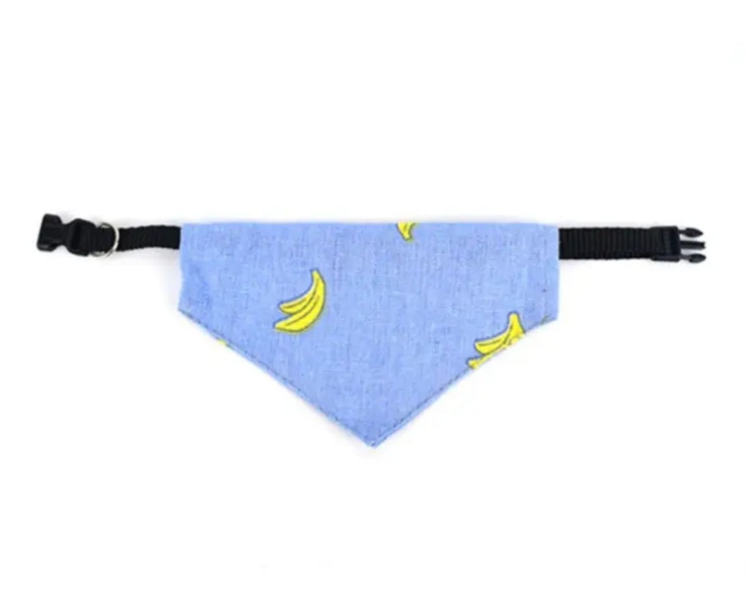 Bandanas with adjustable collar